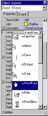 Object Inspector:   